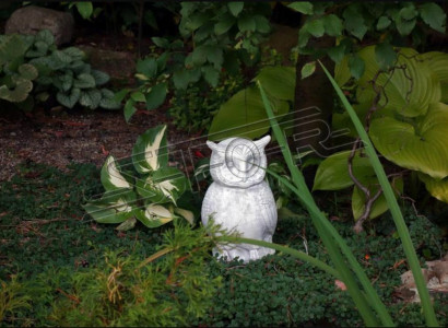 Garden nature decoration owl terrace stone figures figure decorative statue